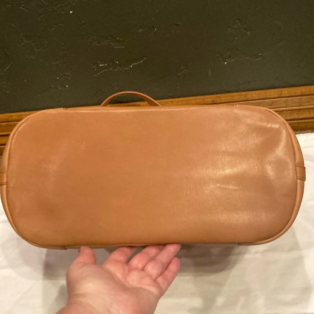 Like New Brahmin Brayden Tote in Charleston Tan (ABBA) - Picture 6 of 15
